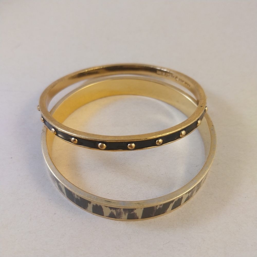 Kate Spade Gold and Black Bracelet Duo - Picture 14 of 16